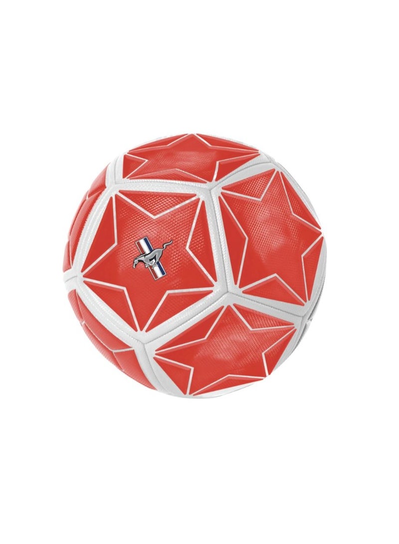 Ford Mustang Football Red With Grid